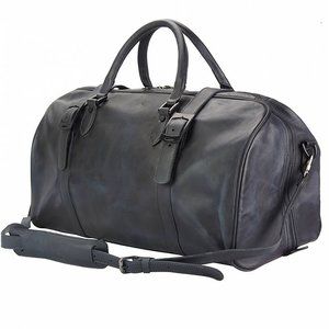 Travel bag Serafino in vintage leather